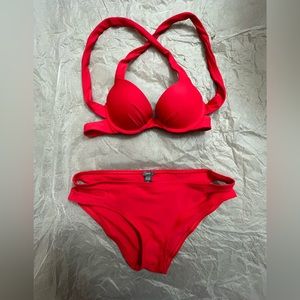 Red Aerie swimsuit size small
